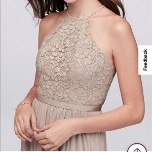 Dusty Blue David’s Bridal Dress